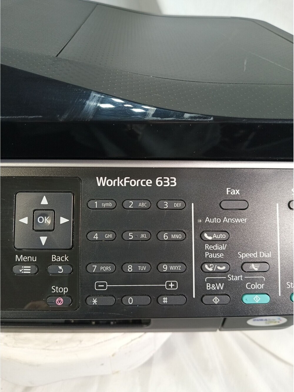 Epson WorkForce 633 Control Panel Button Assembly Part - Picture 2 of 15